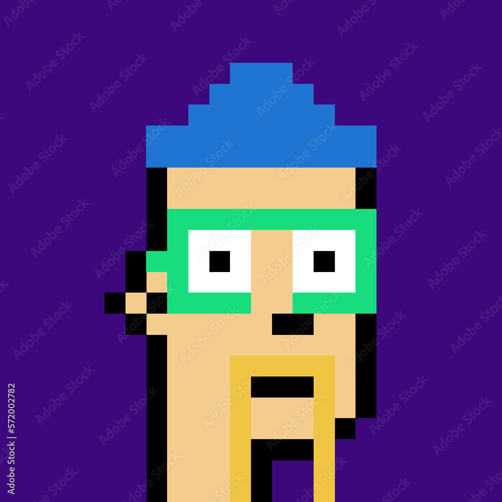 Pixel Art man with generative AI Pixel Art man with generative AI