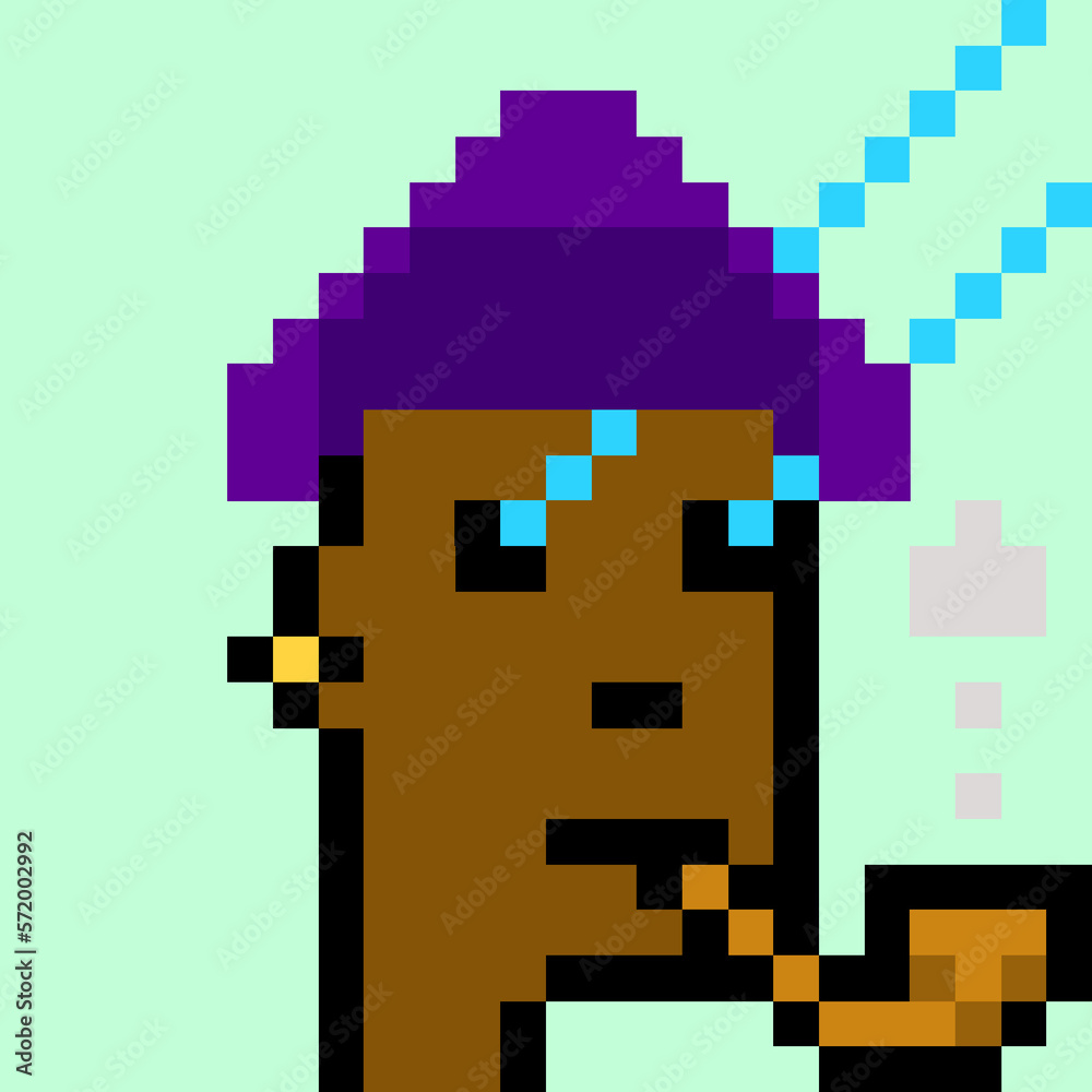 Pixel Art man with generative AI Pixel Art man with generative AI