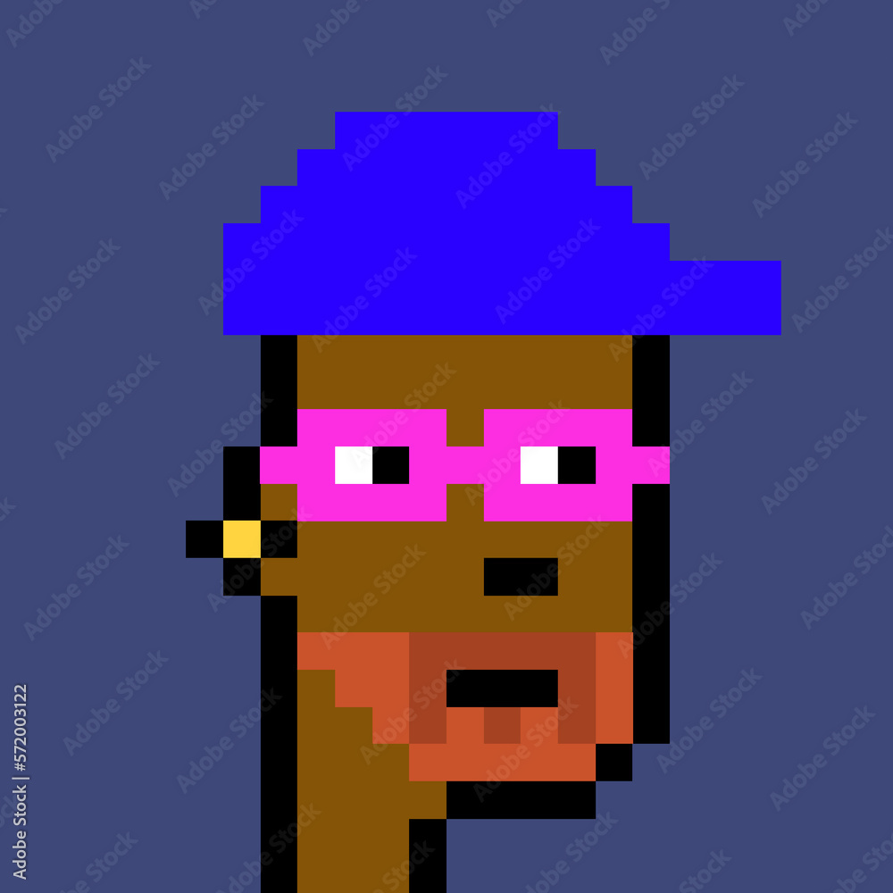 People Avatar in Pixel Art with generative AI