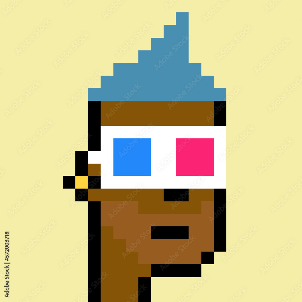 Male Avatar in Pixel Art with generative AI Male Avatar in Pixel Art with generative AI