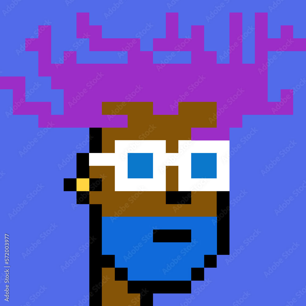 Pixelated Male Character with generative AI Pixelated Male Character with generative AI