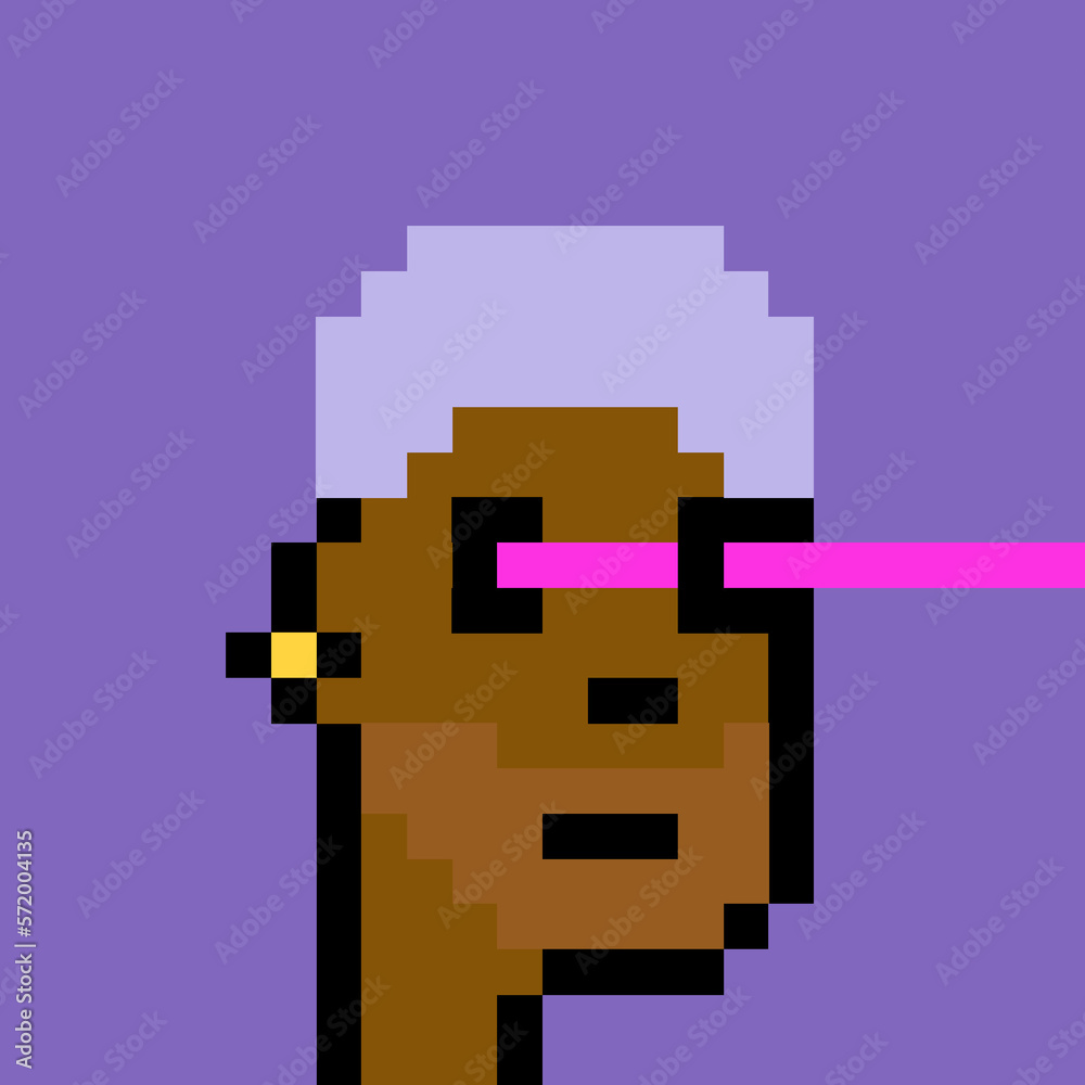 Pixelated Male Character with generative AI Pixelated Male Character with generative AI