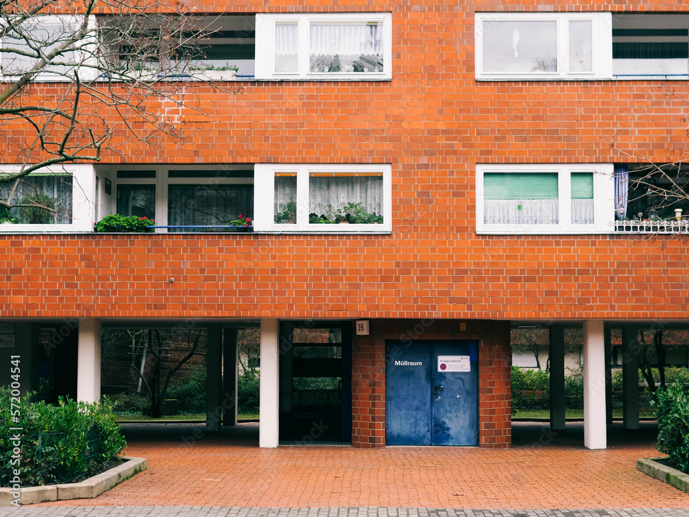 Entrée d'un batiment