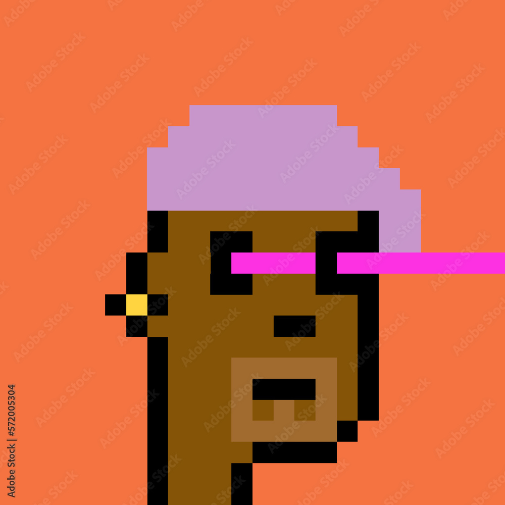 Retro Pixelated Man with generative AI Retro Pixelated Man with generative AI