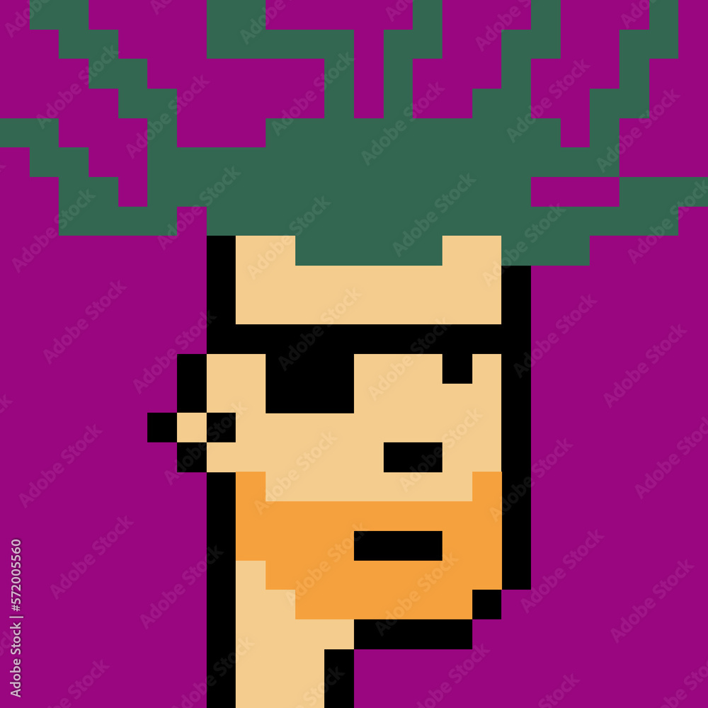 Pixel Art man with generative AI Pixel Art man with generative AI