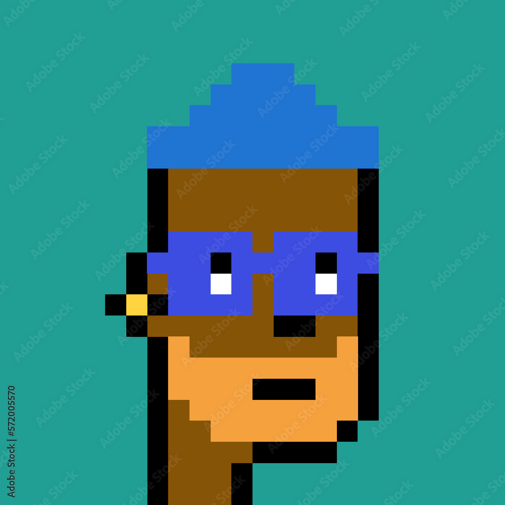 Pixel Art man with generative AI Pixel Art man with generative AI