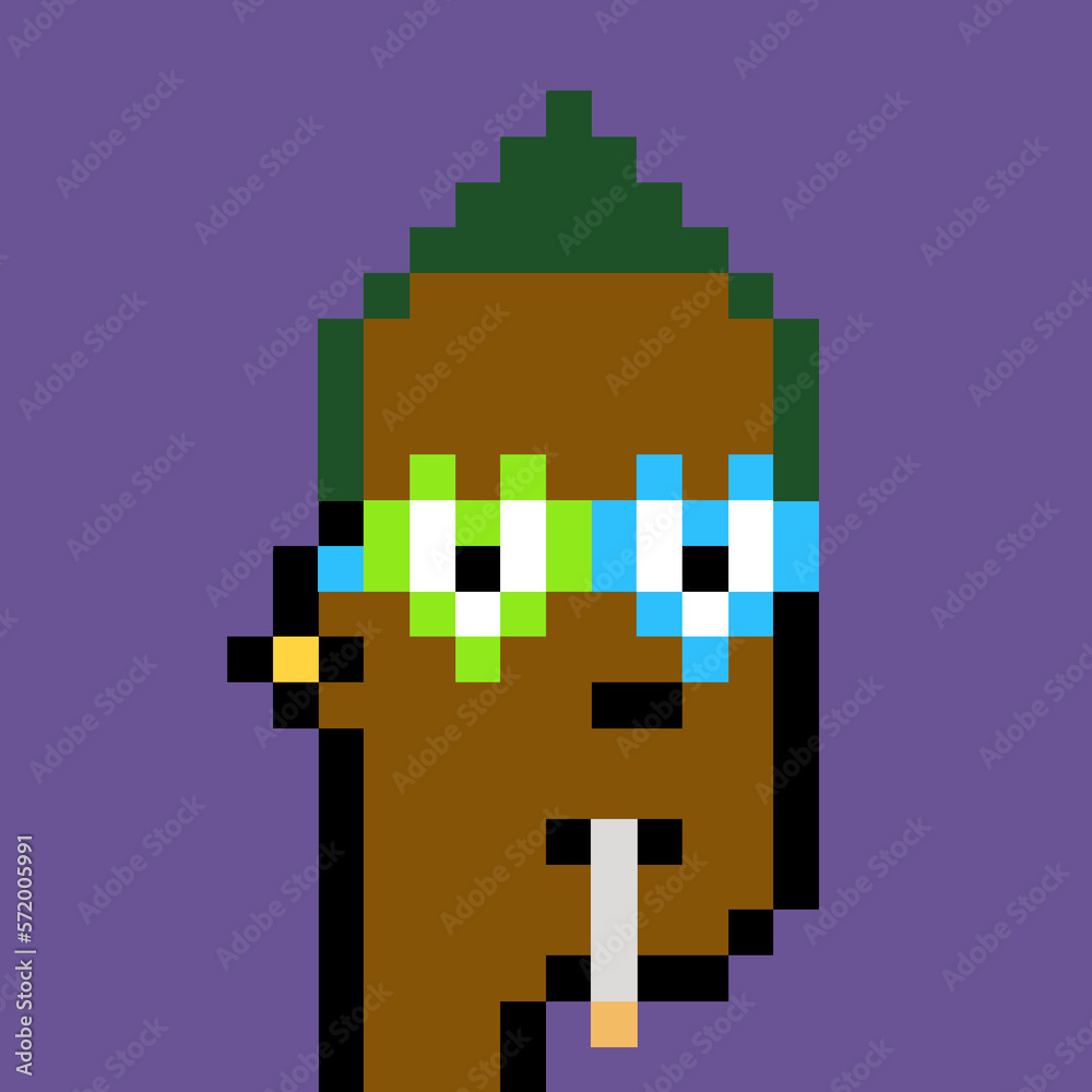 Pixel Art Style Male Avatar with generative AI Pixel Art Style Male Avatar with generative AI
