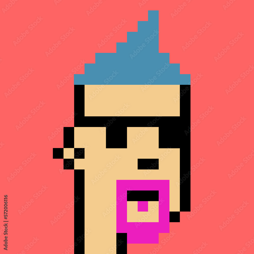 Pixel Art Style Male Avatar with generative AI Pixel Art Style Male Avatar with generative AI