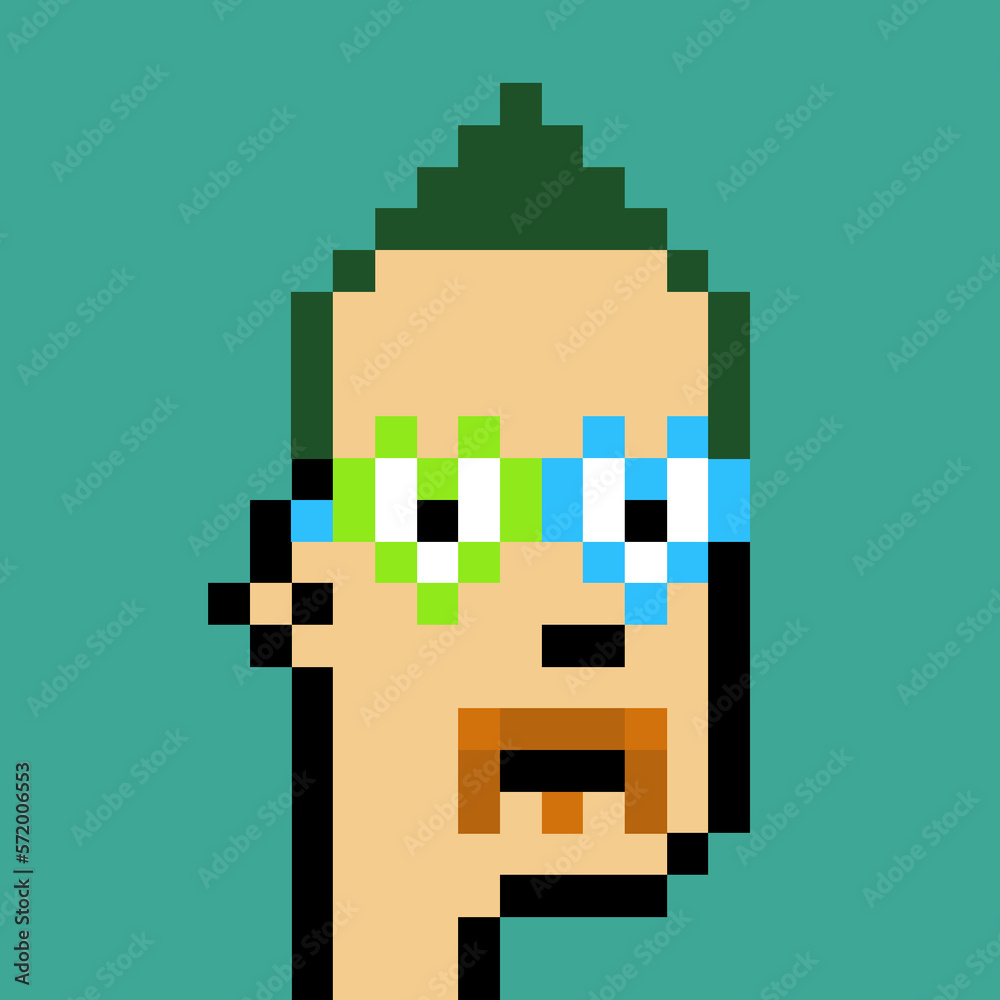 Illustration of avatar man with generative AI Illustration of avatar man with generative AI