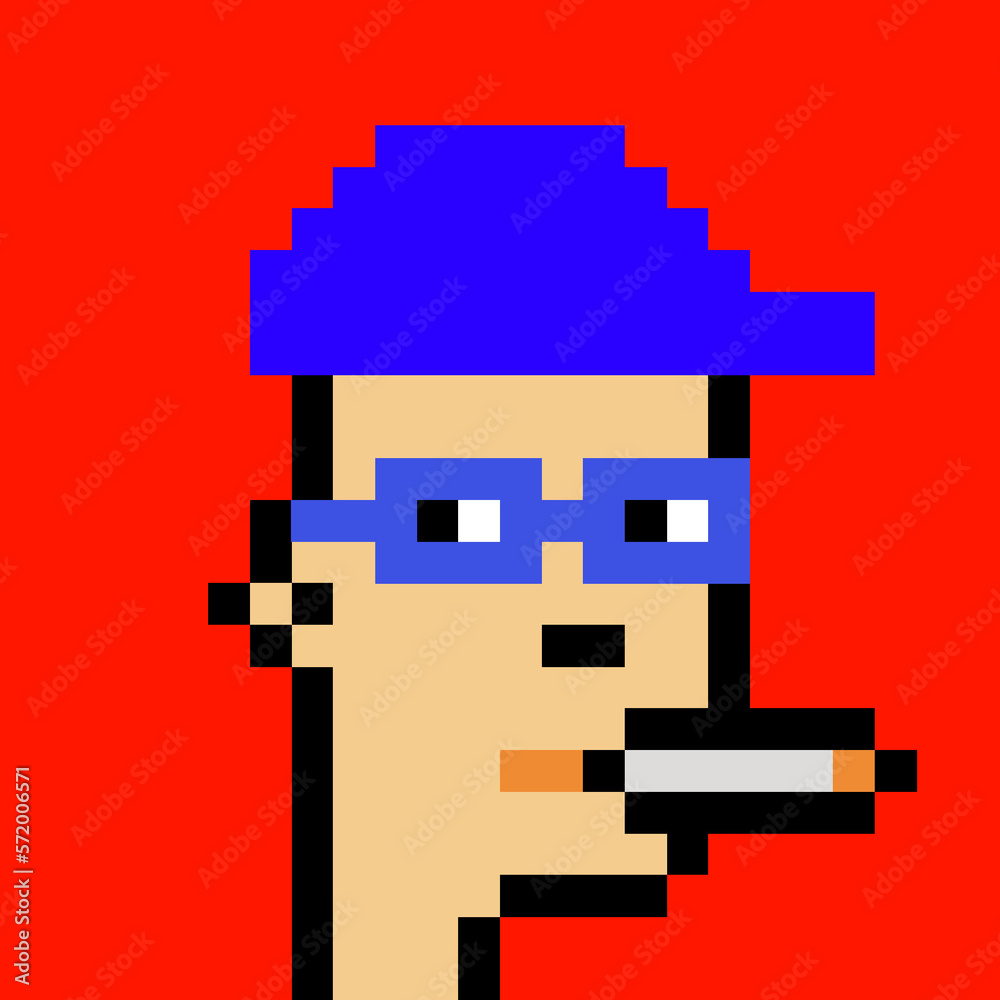 Illustration of avatar man with generative AI Illustration of avatar man with generative AI