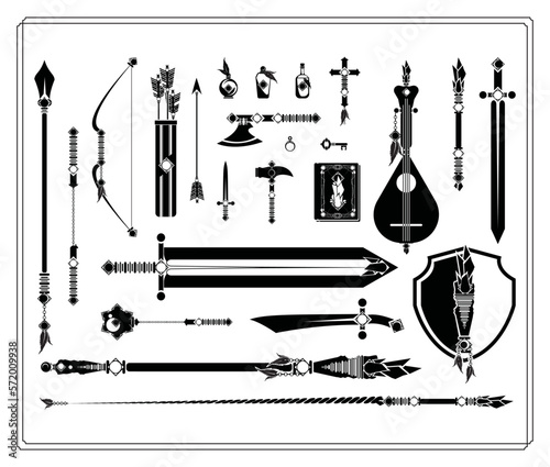 DnD Class Weapon Set