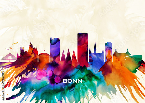 Fotografie Bonn Skyline