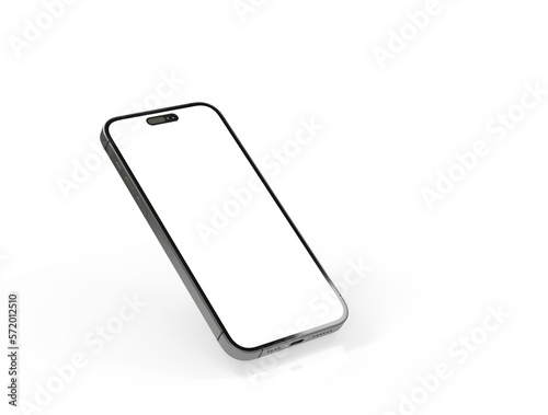 mobile smartphone device digital isolated 3d