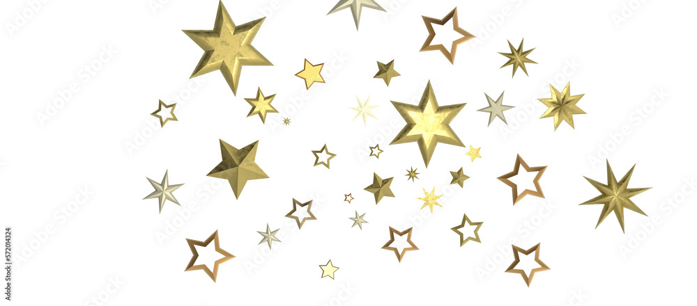 A gray whirlwind of golden snowflakes and stars. New A gray whirlwind of golden snowflakes and stars. New