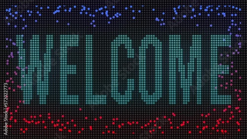 Welcome LED Light 