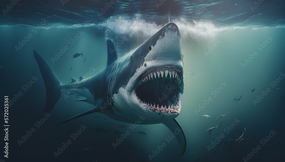 Scariest Realistic shark founf deep in the ocean Scariest Realistic shark founf deep in the ocean
