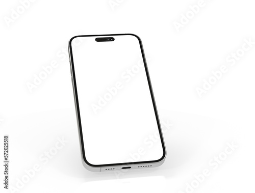 mobile smartphone device digital isolated 3d