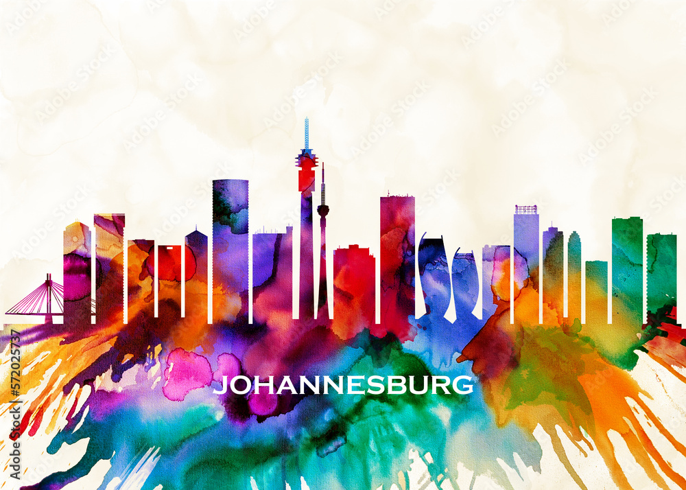 Fototapeta premium Johannesburg Skyline
