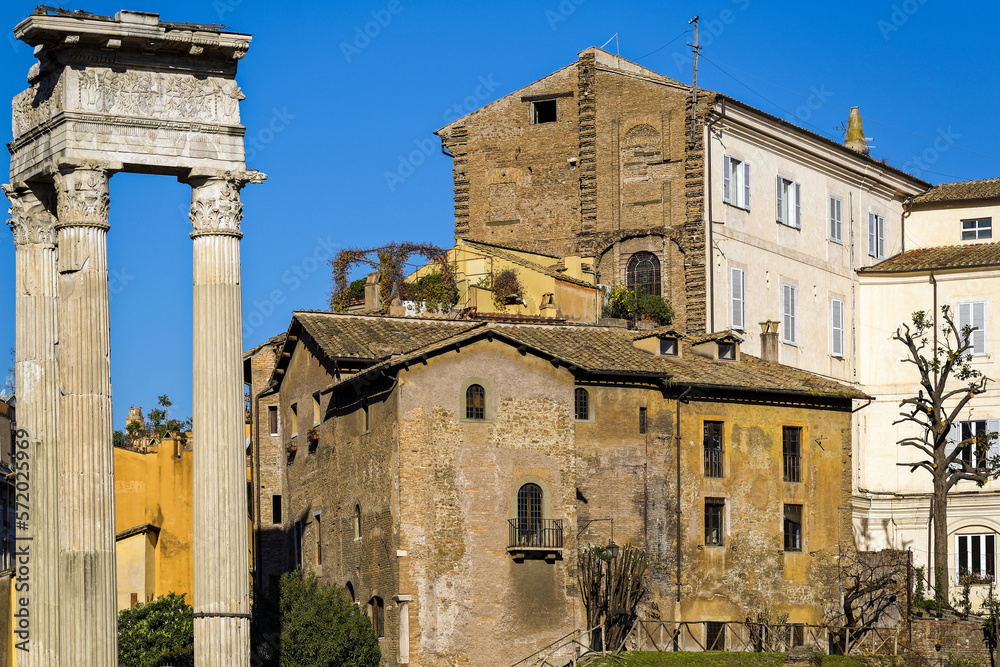 Anciennes ruines de Rome