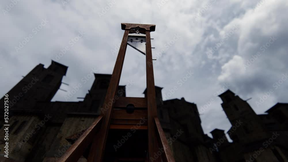 French Guillotine 3D Video Animation French Guillotine 3D Video Animation