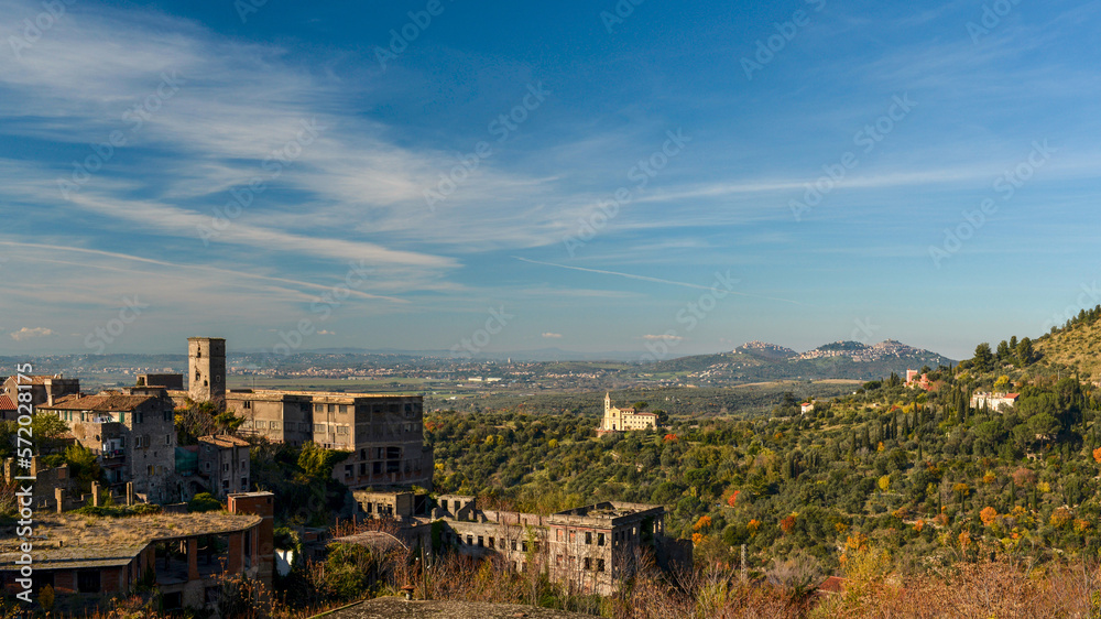 Fototapeta premium Paysage dans le centre de l'Italie