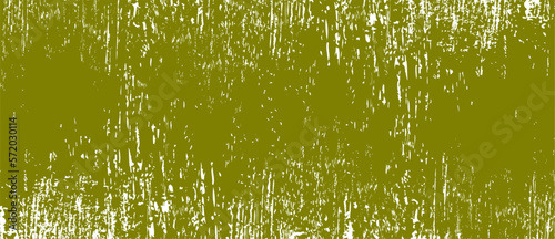 Olive green brush background. Ink splash on backdrop. Brush stroke background for wallpaper, paint splatter template, dirt banner, watercolor design, dirty texture. Trendy brush background, vector	