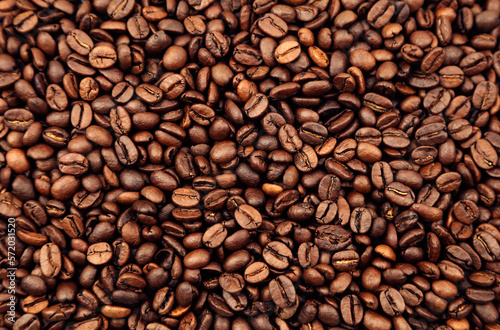 Roasted coffee beans