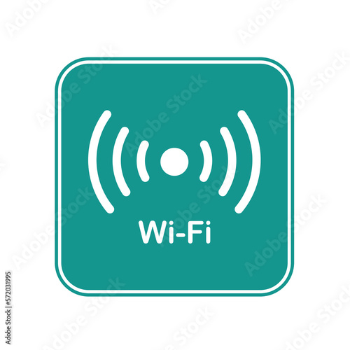 Vector icon free Wi-Fi zone