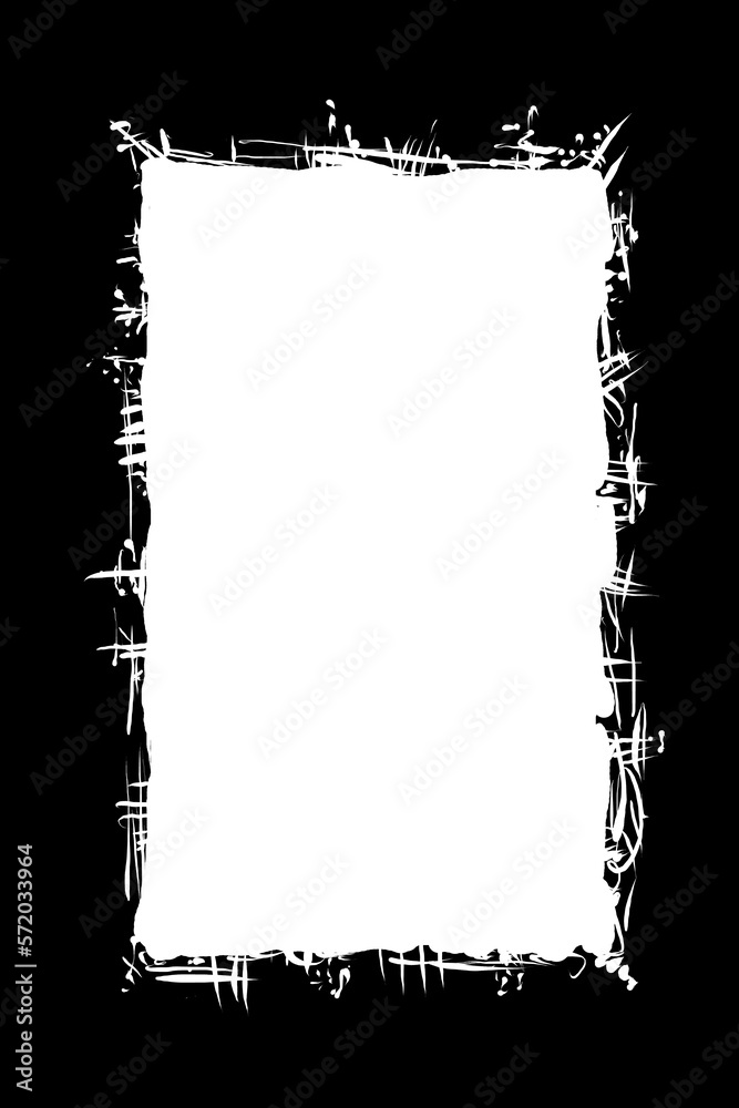 black frame, mask black frame, mask
