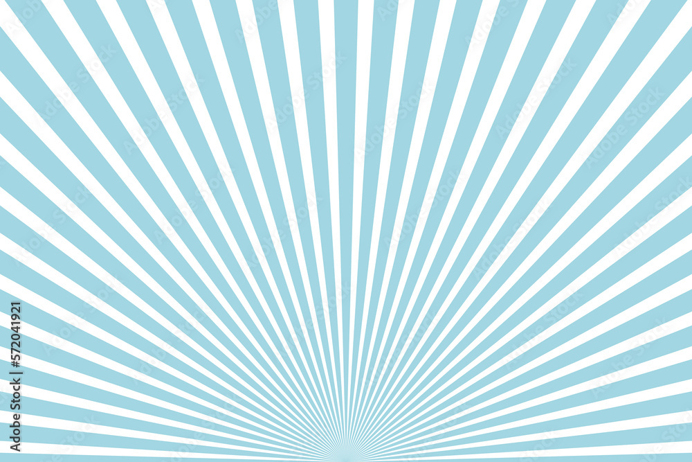 Sun rays blue and white vector background Stock Vector | Adobe Stock