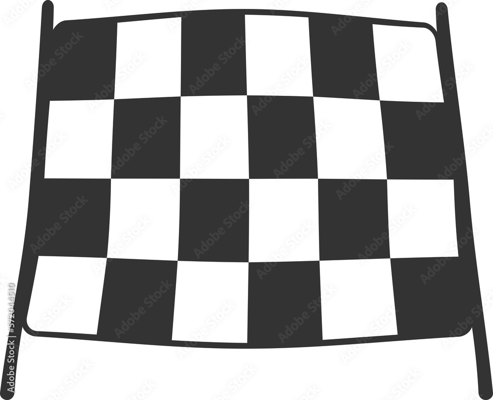 Obraz premium Racing flag.