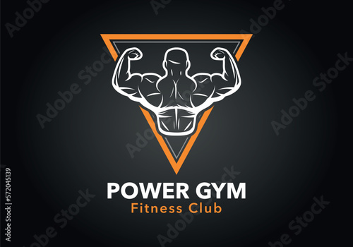 Logo Design Vector for Fitness and Gym, Weight Sports and Crossfit