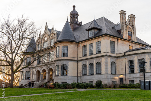 Historic Denny Hall at University of Washington in Seattle, WA photo