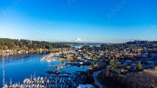 Mount Rainier in Gig Harbor, Washington 