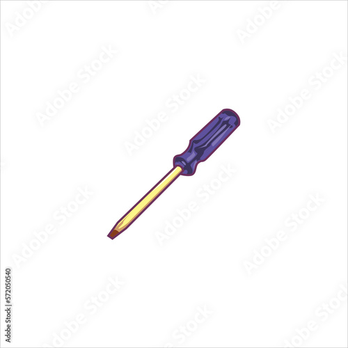 screwdriver isolated on white background