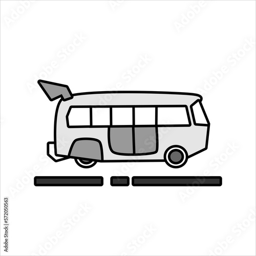 illustration of a bus
