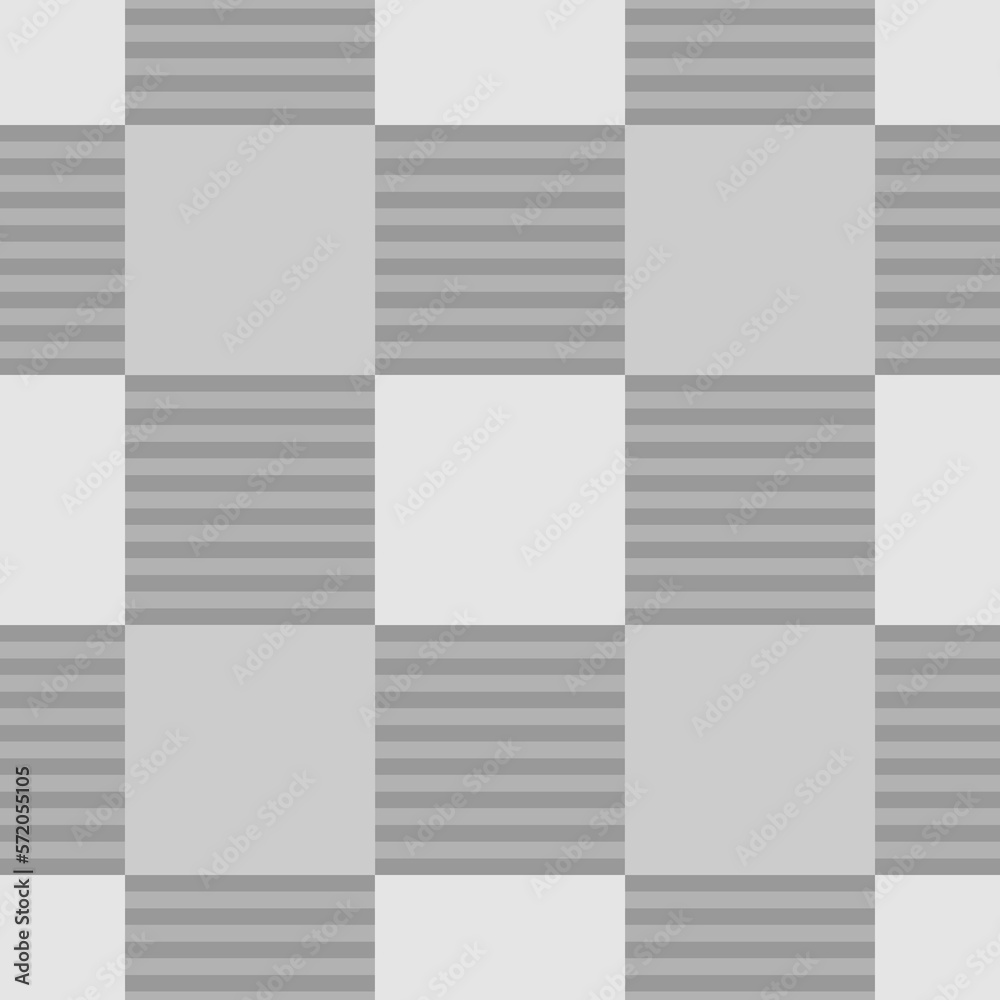 Obraz premium Checks seamless pattern. Squares illustration. Tiles wallpaper. Checkered ornament. Geometric ornate. Ethnic motif. Fabric background. Digital paper. Textile print, cloth design, abstract vector.