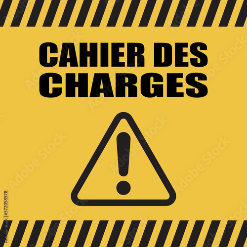 Logo cahier des charges.