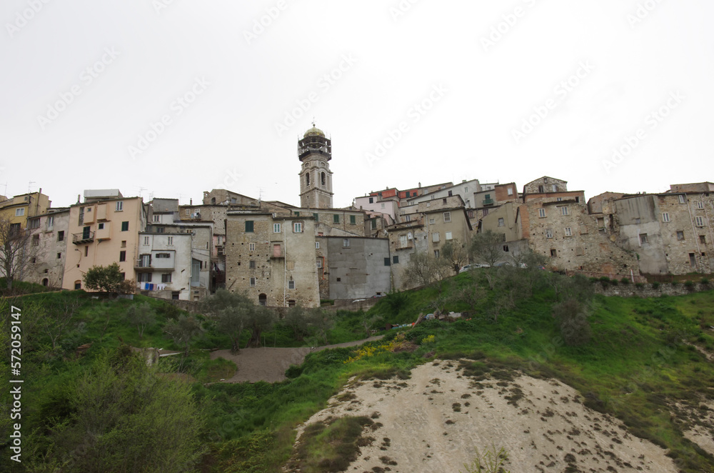 Glimpse of Ripalimosani in the province of Campobasso, in Molise, a town rich in history and traditions