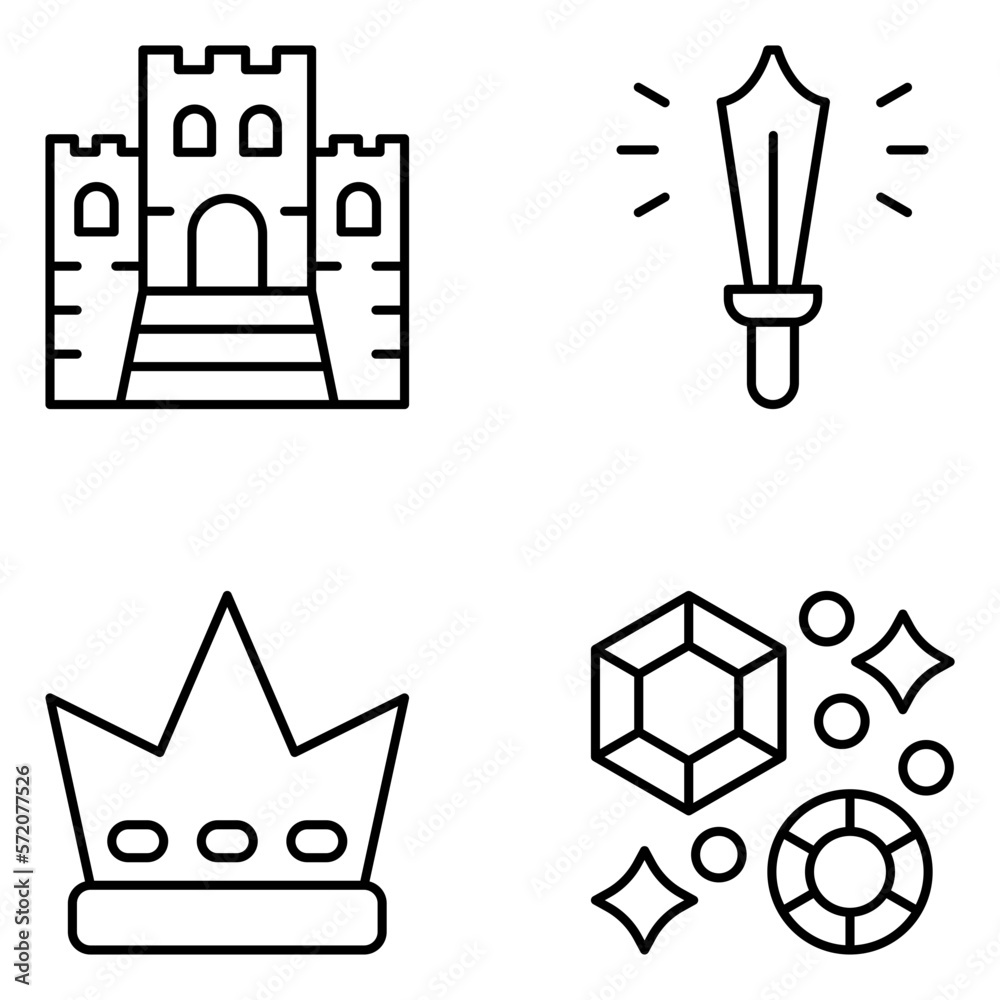 Royal Vector Line Icons