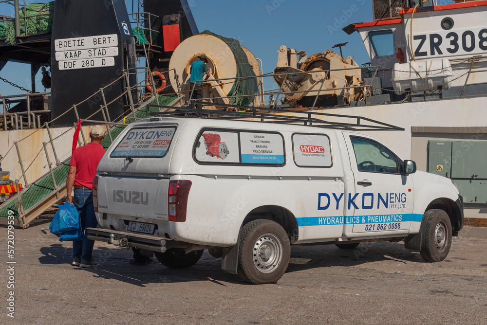 Foto de Saldanha Bay fishing port, west coast, South Africa. 2023