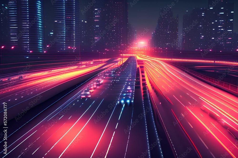 traffic in the city - Generate AI traffic in the city - Generate AI