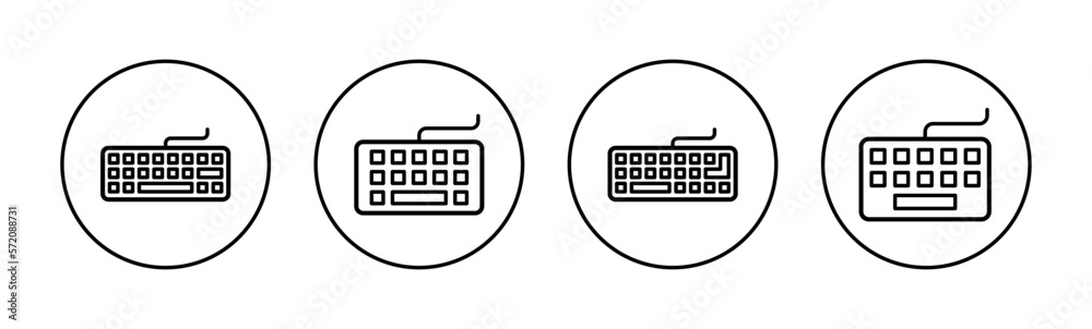 Keyboard icon vector for web and mobile app. keyboard sign and symbol Keyboard icon vector for web and mobile app. keyboard sign and symbol