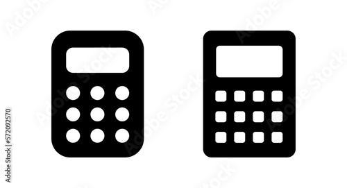 Calculator icon vector illustration. Accounting calculator sign and symbol. © OLIVEIA
