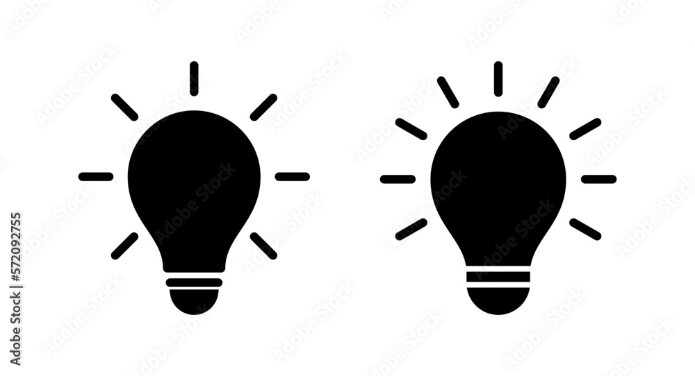 Lamp icon vector illustration. Light bulb sign and symbol. idea symbol. Lamp icon vector illustration. Light bulb sign and symbol. idea symbol.