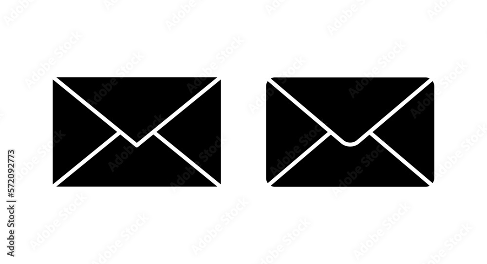 Mail icon vector illustration. email sign and symbol. E-mail icon. Envelope icon Mail icon vector illustration. email sign and symbol. E-mail icon. Envelope icon