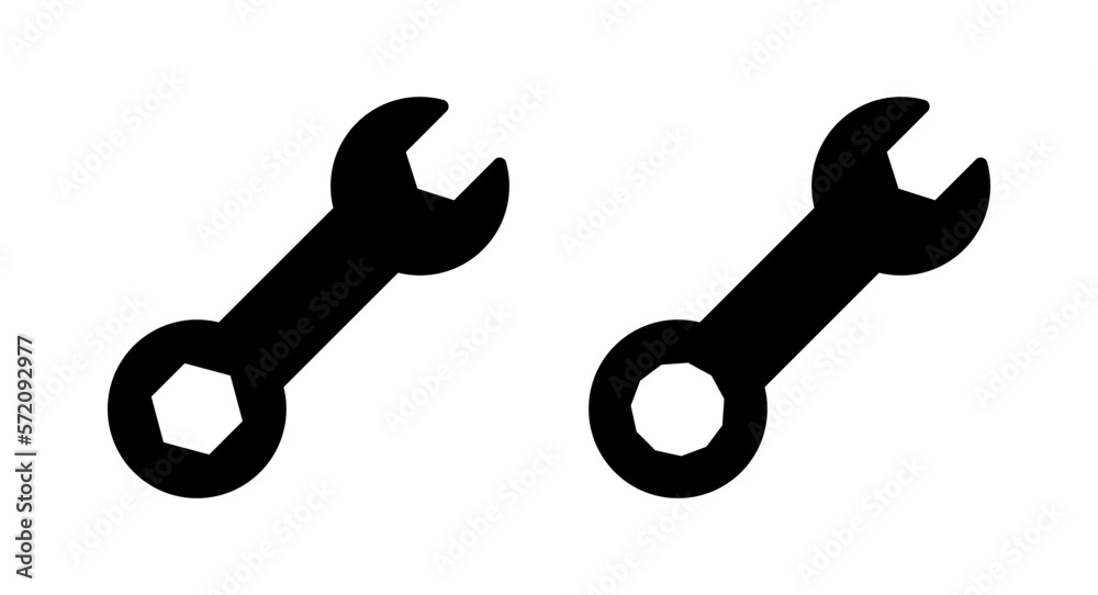 Wrench icon vector illustration. repair icon. tools sign and symbol Wrench icon vector illustration. repair icon. tools sign and symbol