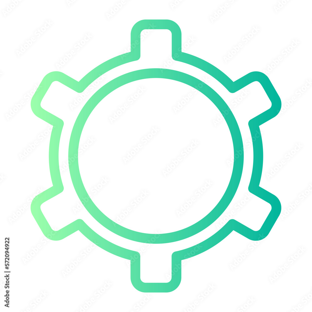 gear gradient icon gear gradient icon