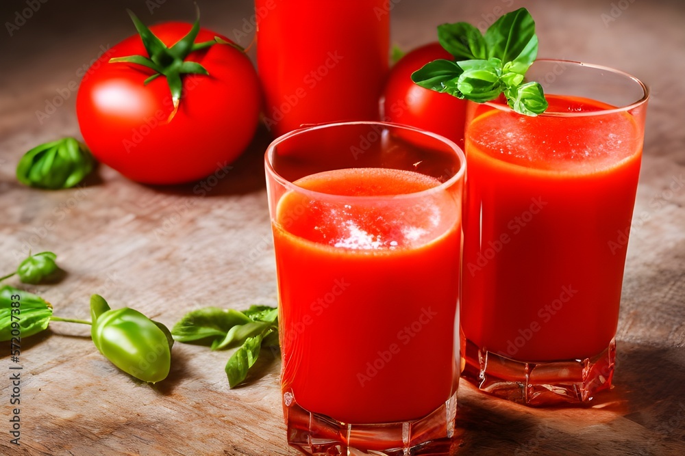 トマトジュース　with generative ai
