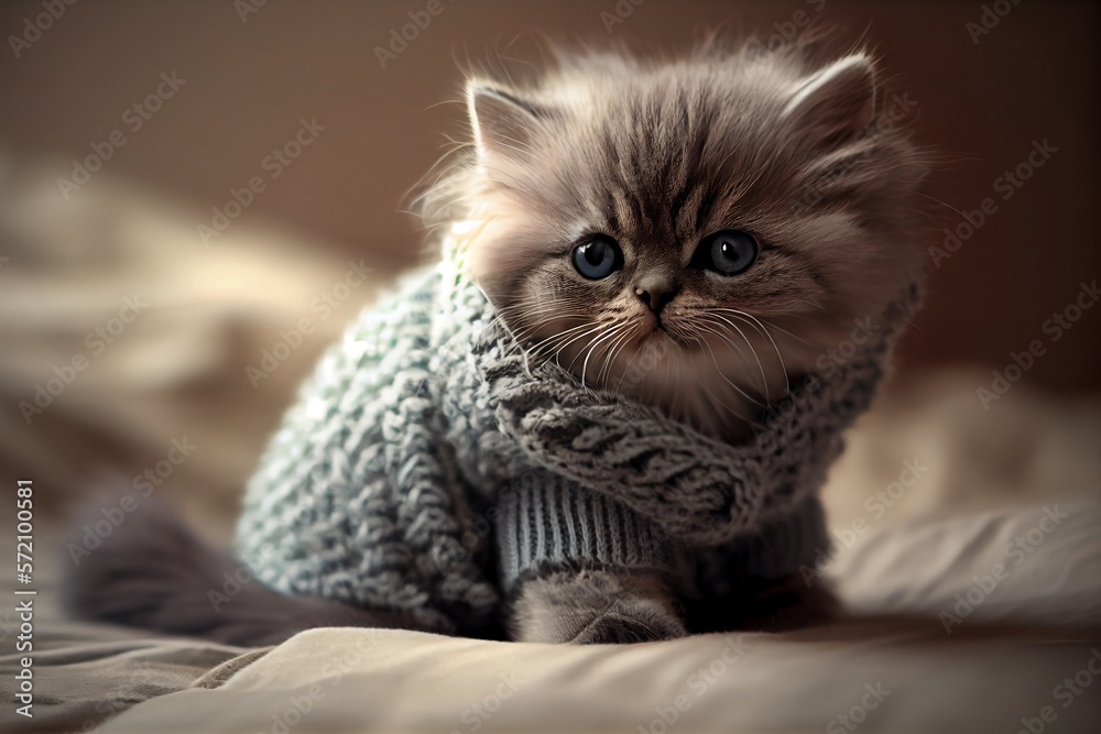 Kitten sock sweater top
